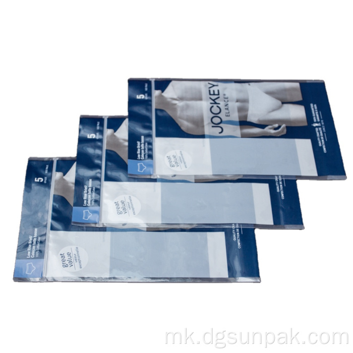 Чанти за пакување со патент торбичка за облека за облека